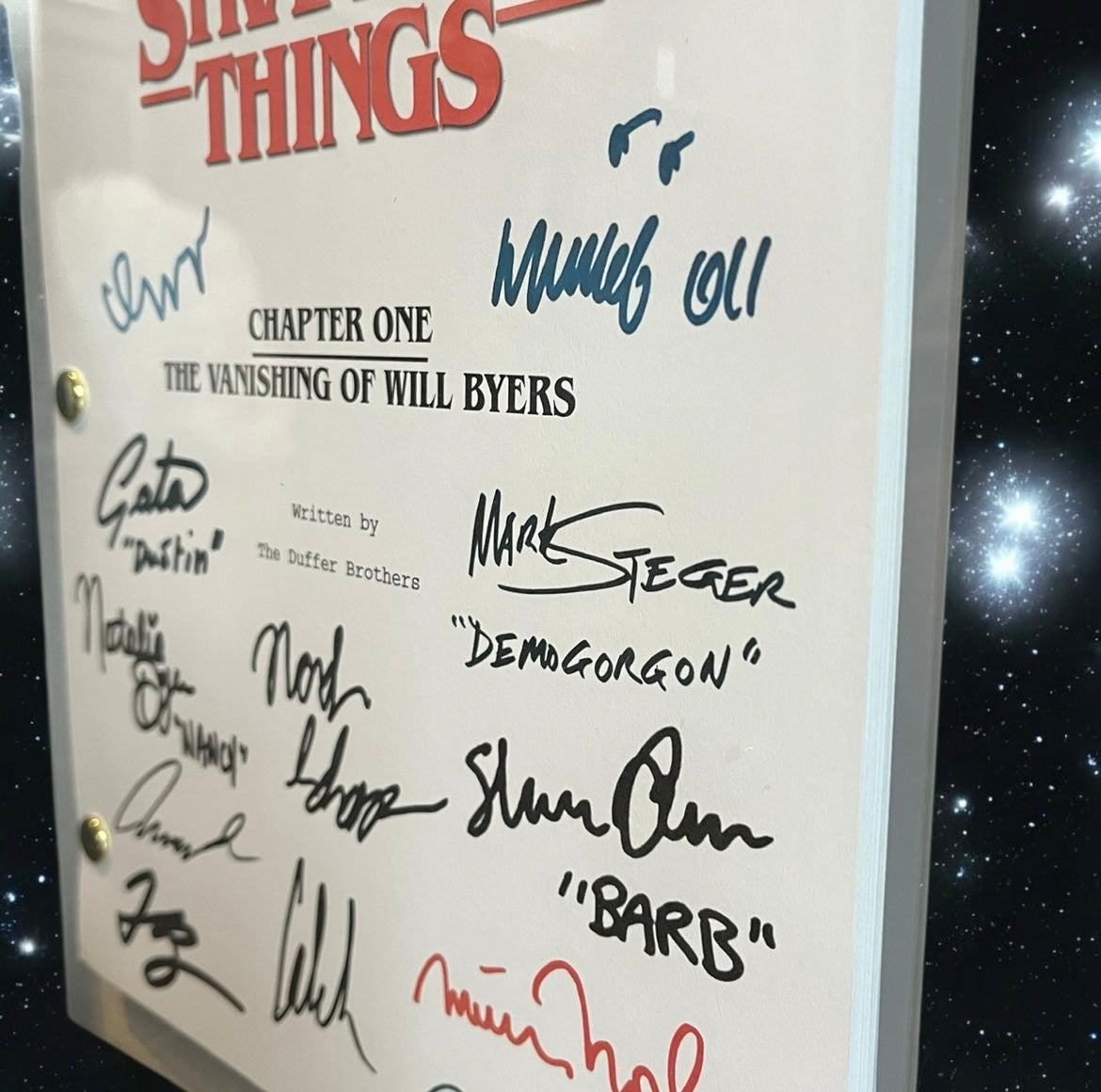 Stranger Things Pilot Script
