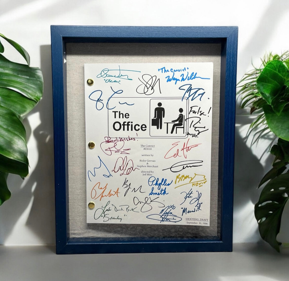 The Office Autographed 'The Convict' Script