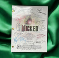Wicked Autographed Movie Script