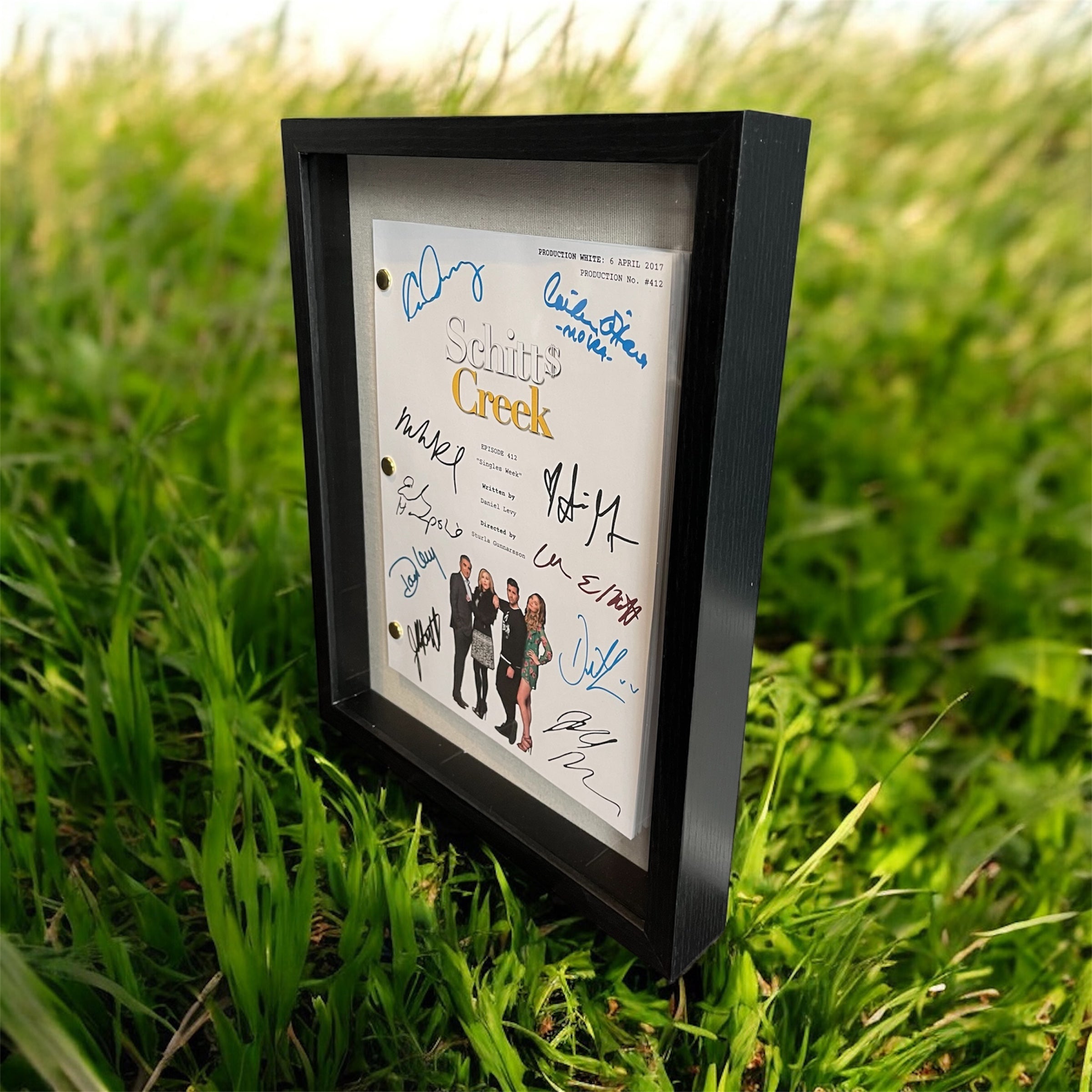 Schitt’s Creek Autographed Script “Singles Week” Episode